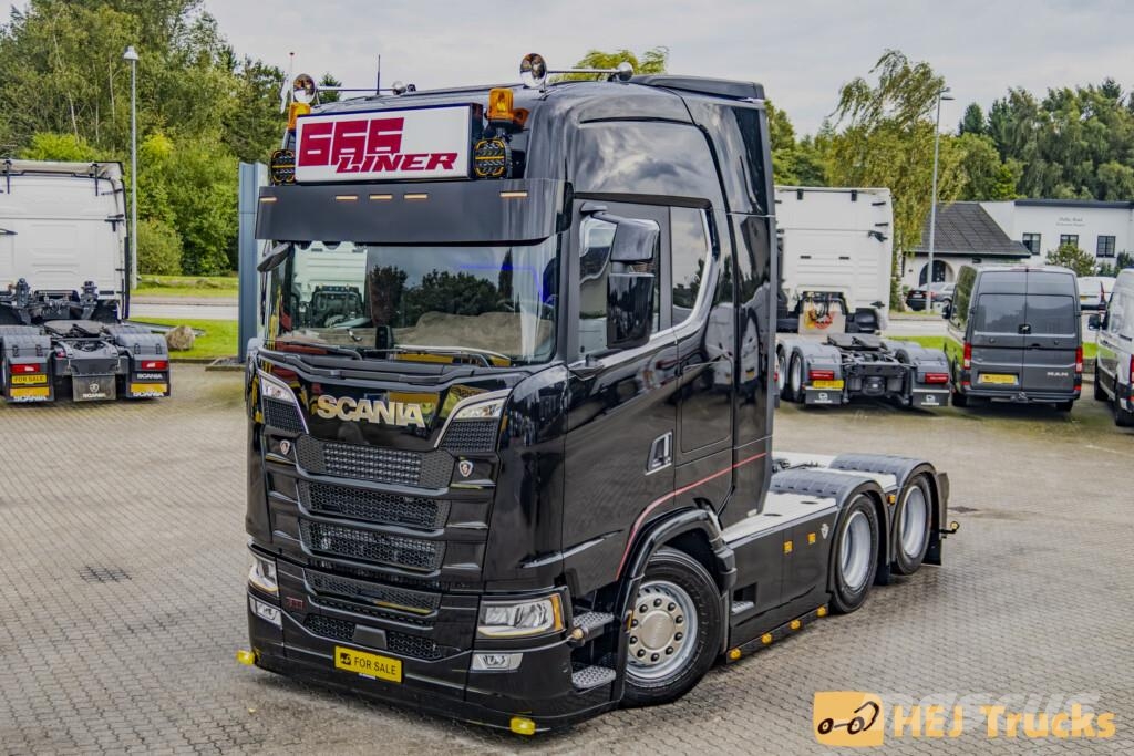 Scania S660 A6x2NB 666 Edition |Retarder|Full air|Aircool Trækkere