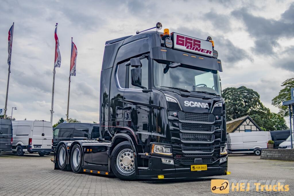 Scania S660 A6x2NB 666 Edition |Retarder|Full air|Aircool Trækkere