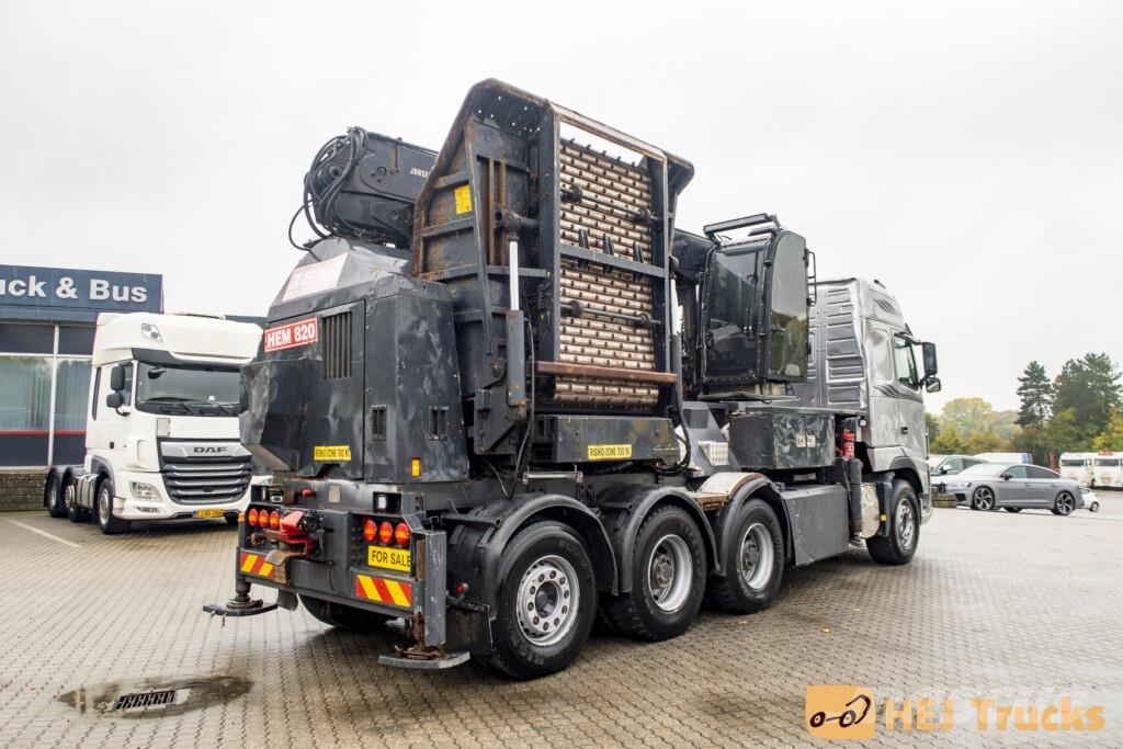 Volvo FH16 750 8x4-4 Kran/Flishugger (HIAB 2080SR 112) Lastbil med kran