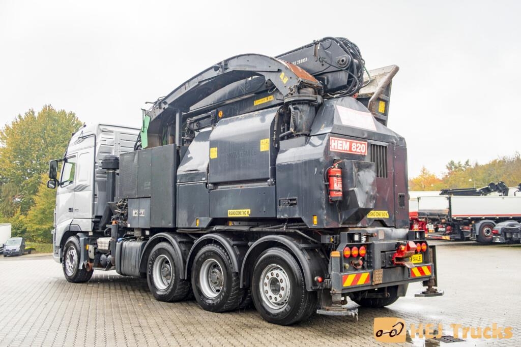 Volvo FH16 750 8x4-4 Kran/Flishugger (HIAB 2080SR 112) Lastbil med kran