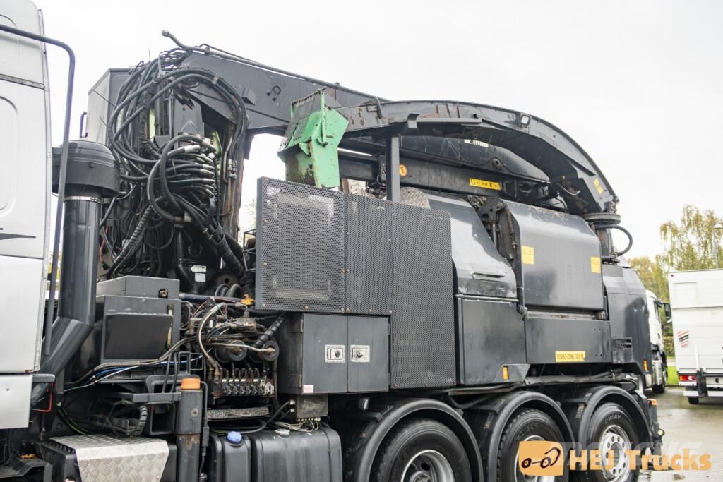 Volvo FH16 750 8x4-4 Kran/Flishugger (HIAB 2080SR 112) Lastbil med kran