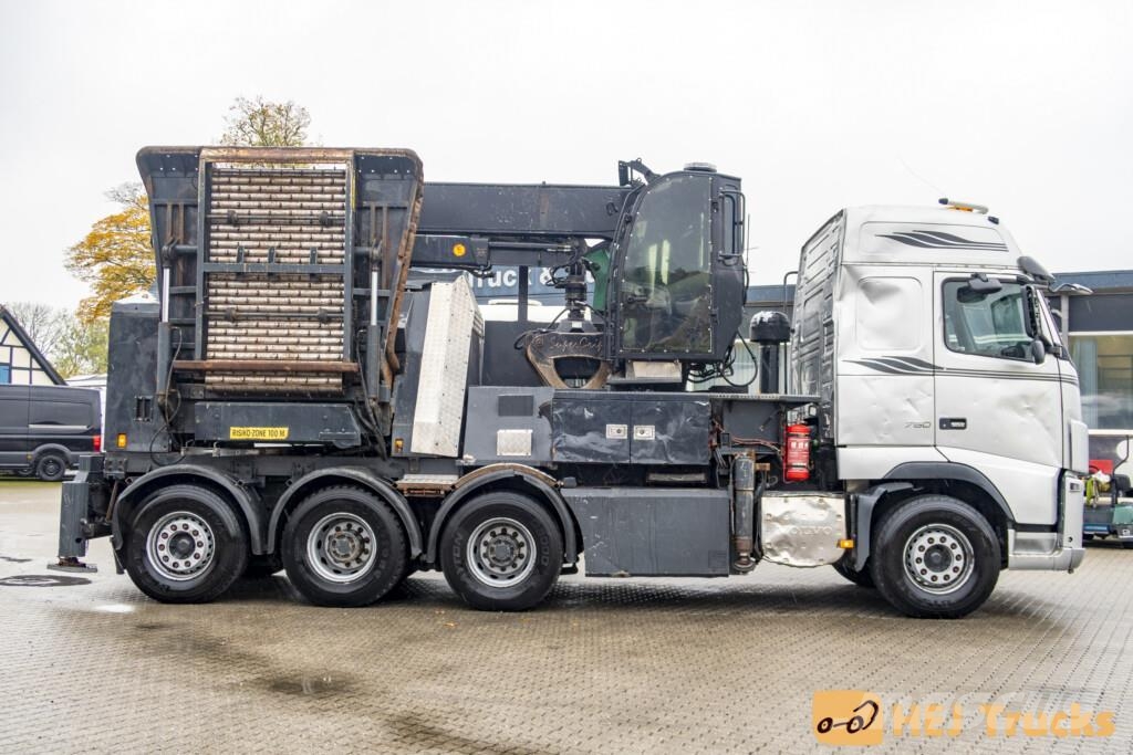 Volvo FH16 750 8x4-4 Kran/Flishugger (HIAB 2080SR 112) Lastbil med kran