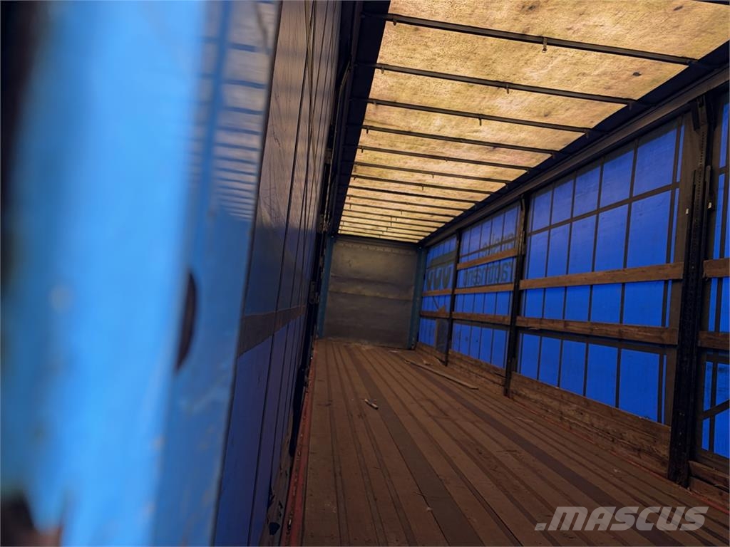 Kel-Berg 2 aks Gardin trailer Semirremolques de caja de lona