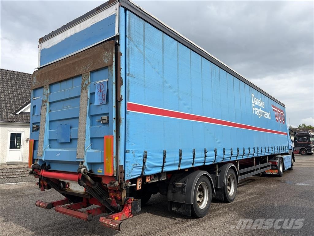Kel-Berg 2 aks Gardin trailer Semirremolques de caja de lona