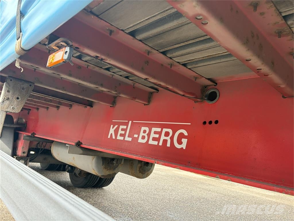 Kel-Berg 2 aks Gardin trailer Semirremolques de caja de lona