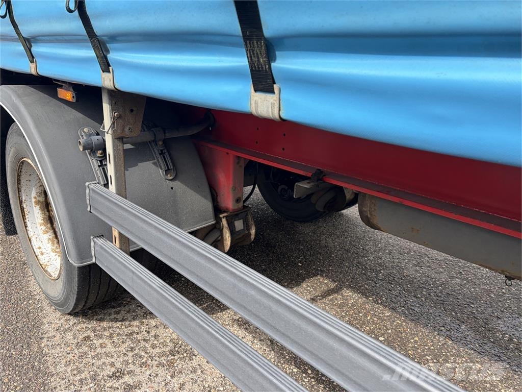 Kel-Berg 2 aks Gardin trailer Semirremolques de caja de lona