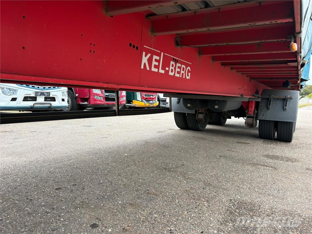 Kel-Berg 2aks Gardintrailer ( Skadet ) Тентовані напівпричепи