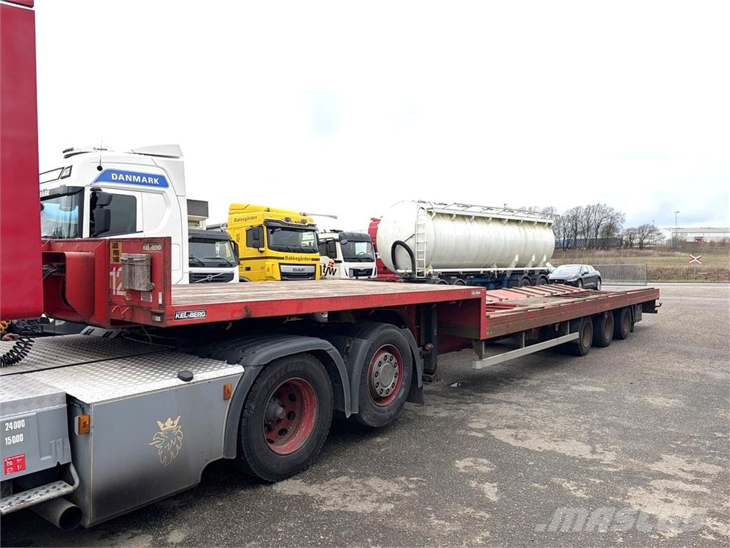 Kel-Berg 3 aks nedbygget trailer Other semi-trailers