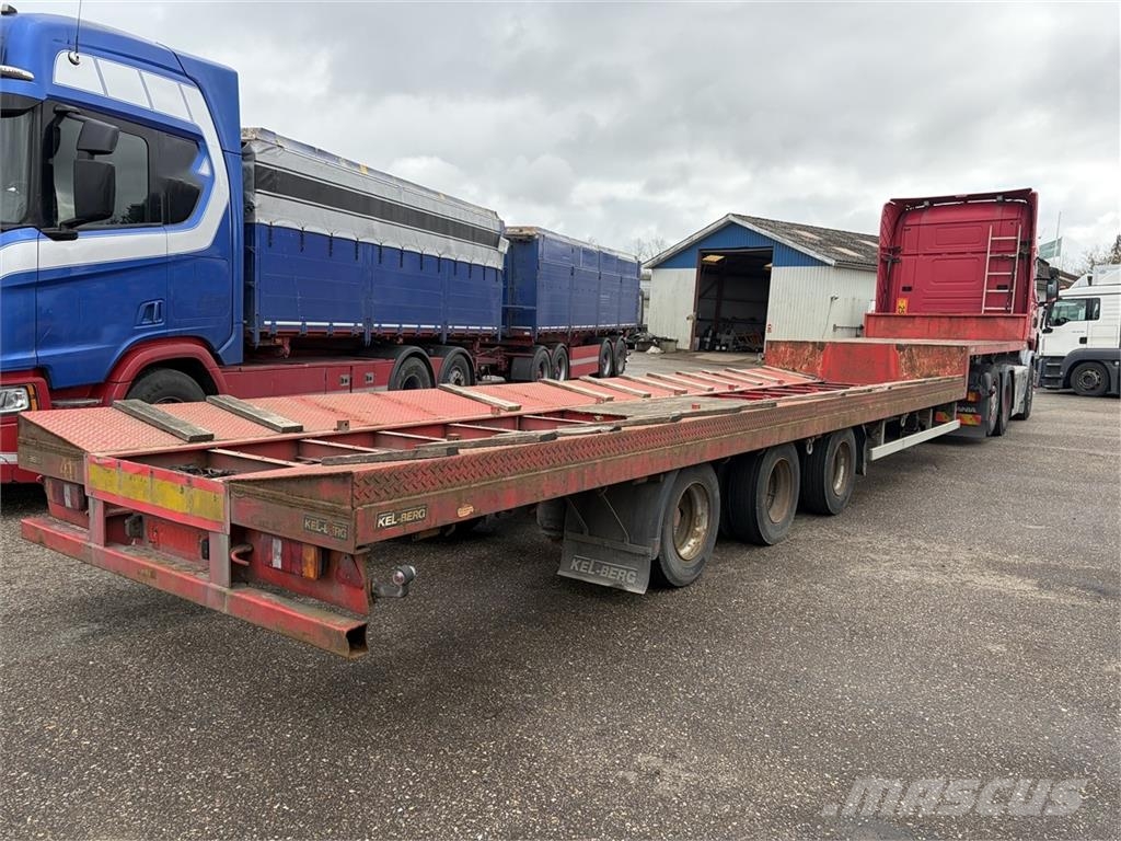 Kel-Berg 3 aks nedbygget trailer Other semi-trailers