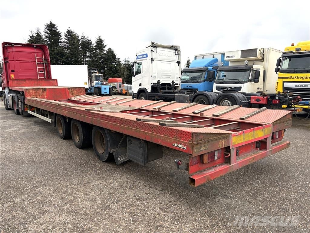 Kel-Berg 3 aks nedbygget trailer Other semi-trailers