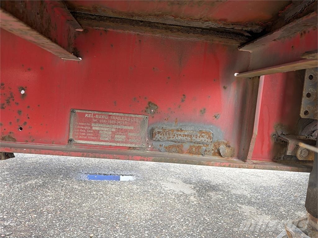Kel-Berg 3 aks nedbygget trailer Other semi-trailers