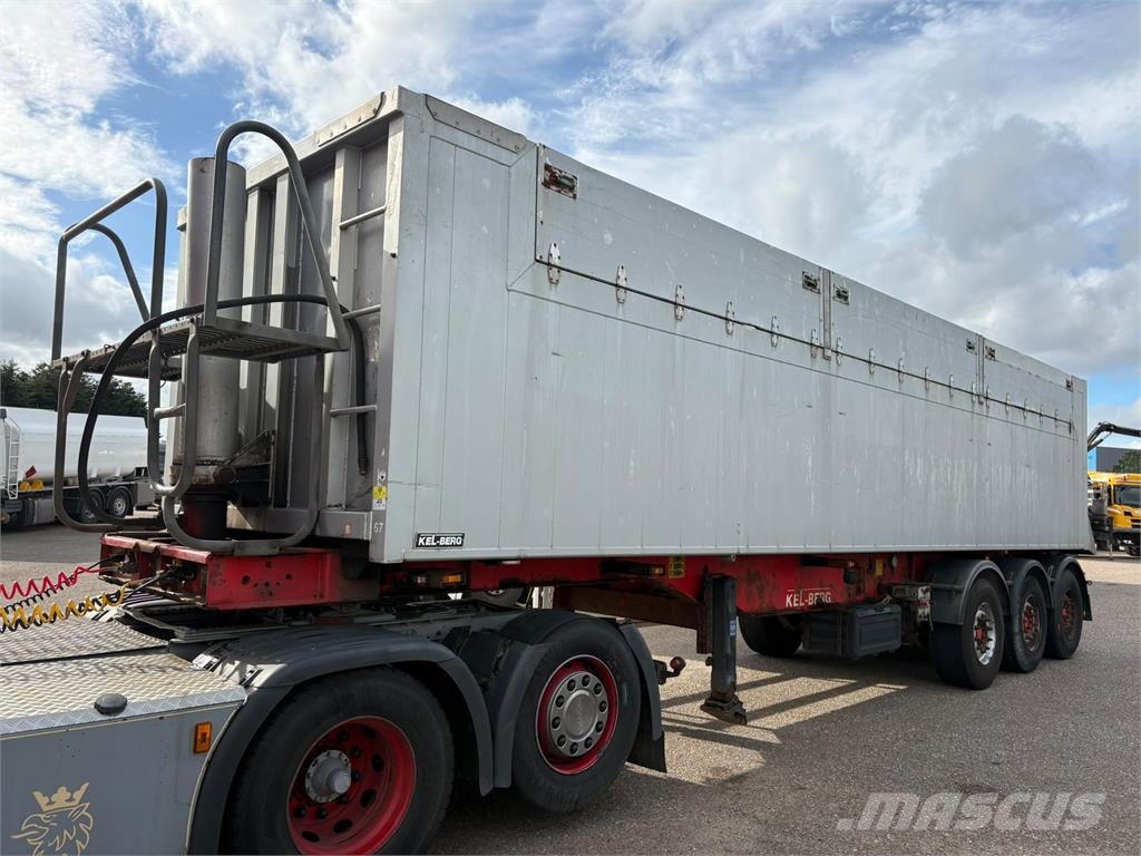 Kel-Berg 3aks 48m3 tipper نصف مقطورات قلابة