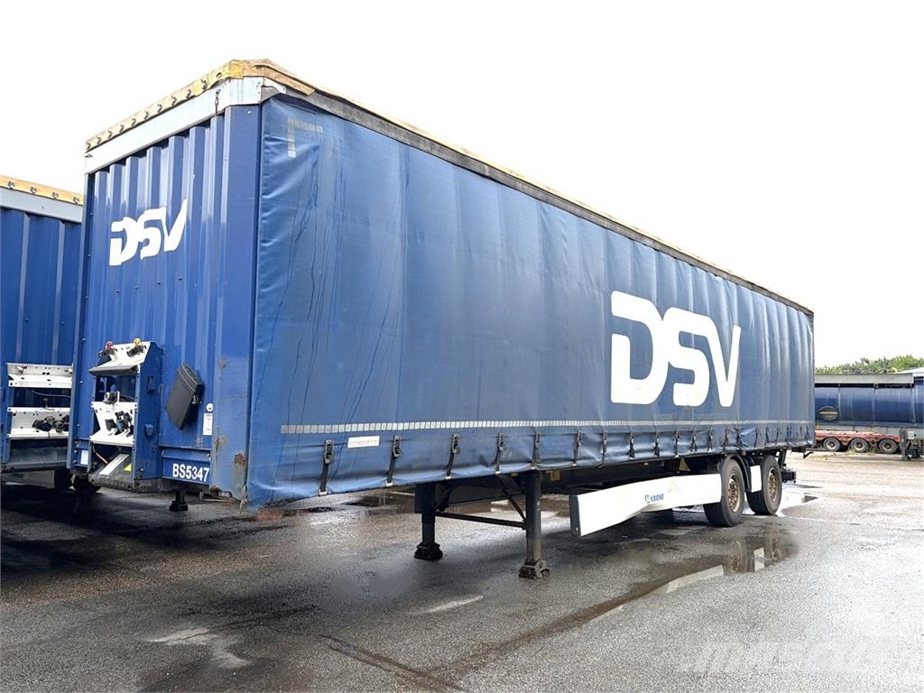 Krone 2 aks gardin trailer Semirremolques de caja de lona