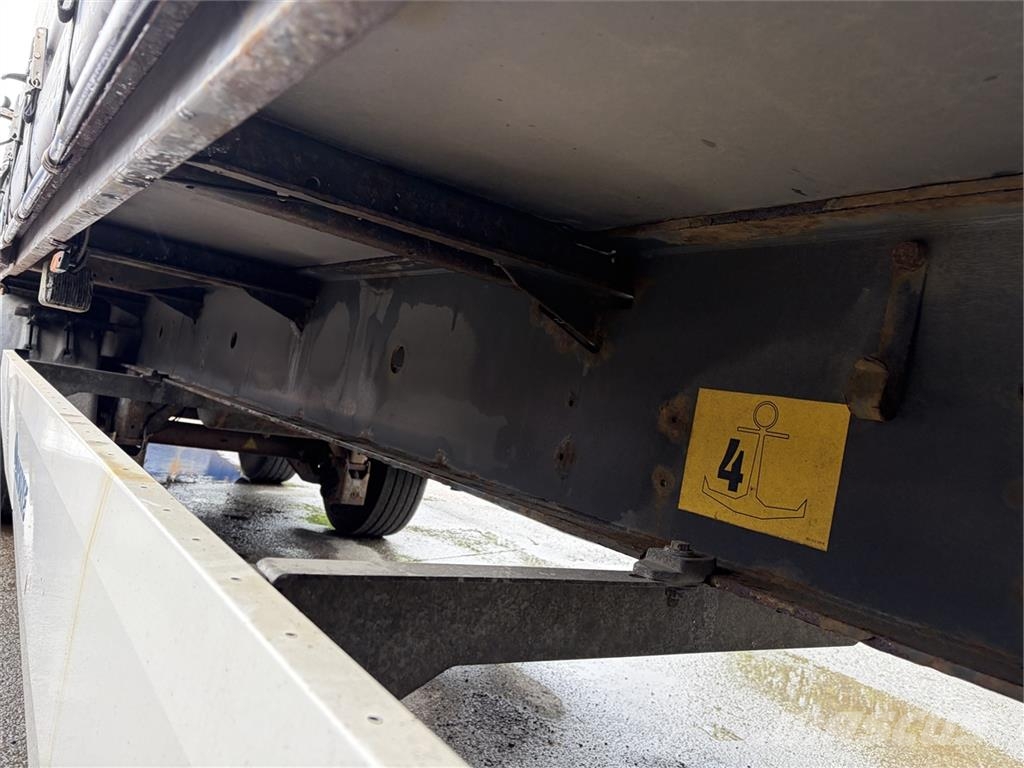Krone 2 aks gardin trailer Semirremolques de caja de lona