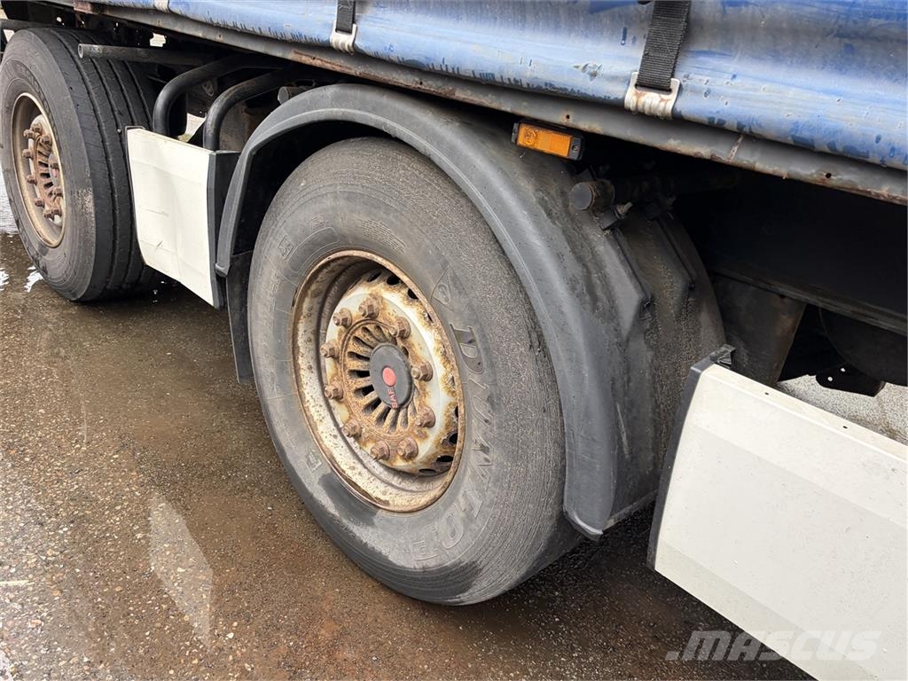 Krone 2 aks gardin trailer Semirremolques de caja de lona