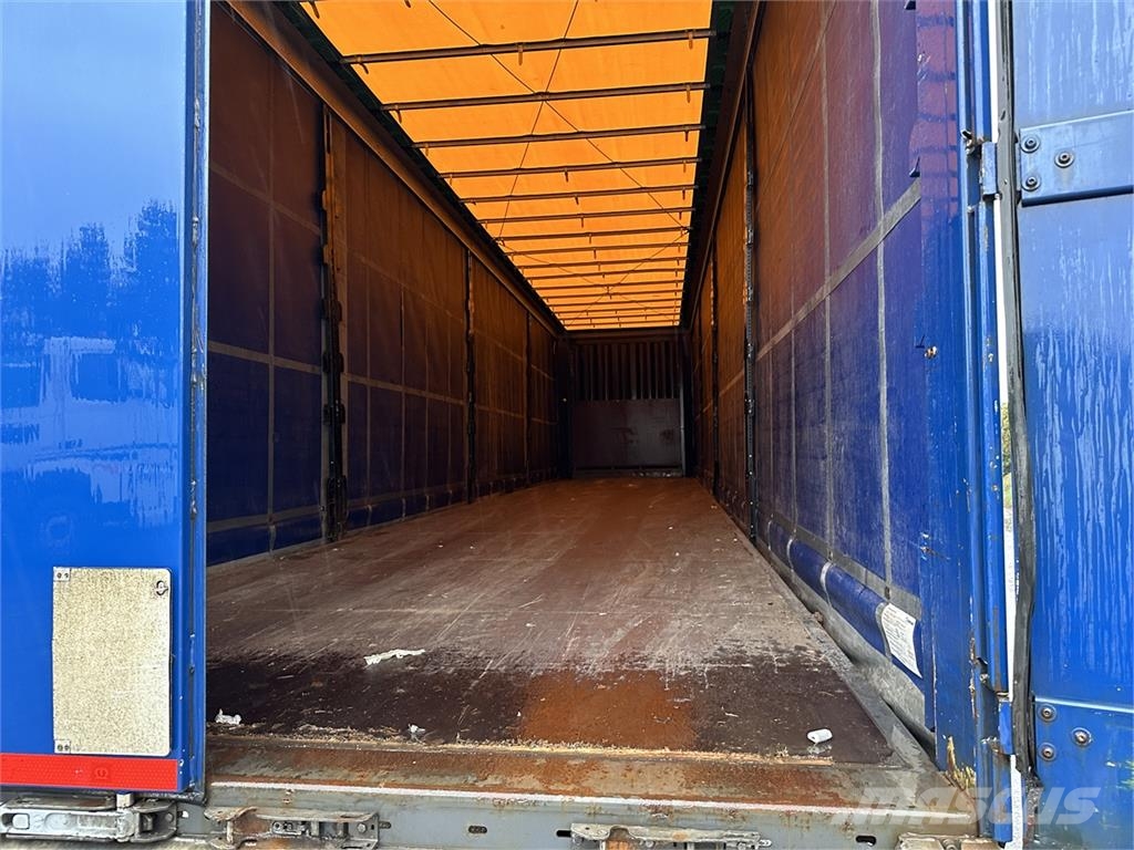 Krone 3 aks Gardin trailer Schuifzeilen