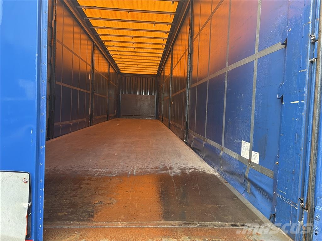 Krone 3 aks Gardin trailer Curtain sider semi-trailers