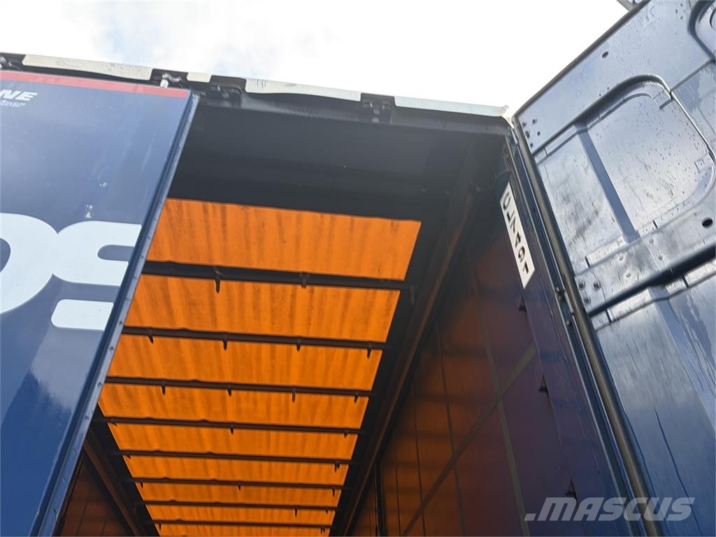 Krone 3 aks Gardin trailer Curtain sider semi-trailers