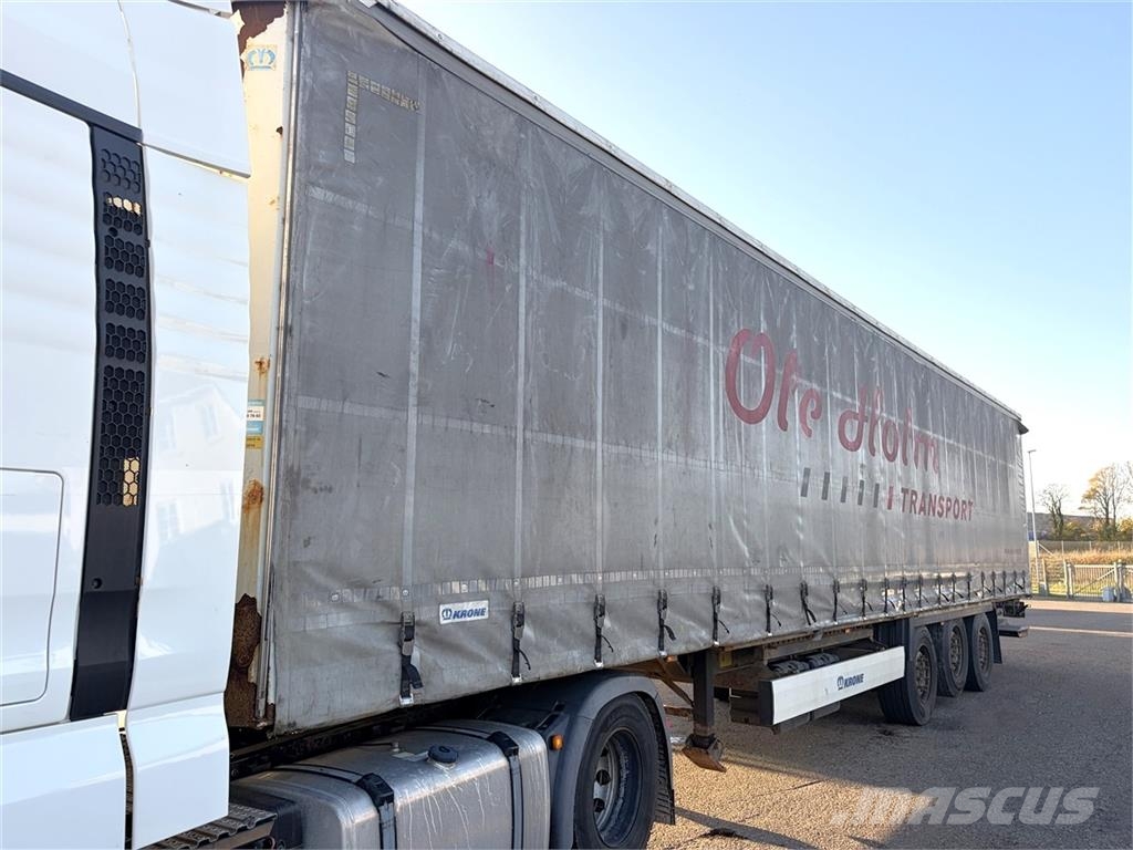 Krone 3 aks Gardin trailer Semi remorque à rideaux coulissants (PLSC)