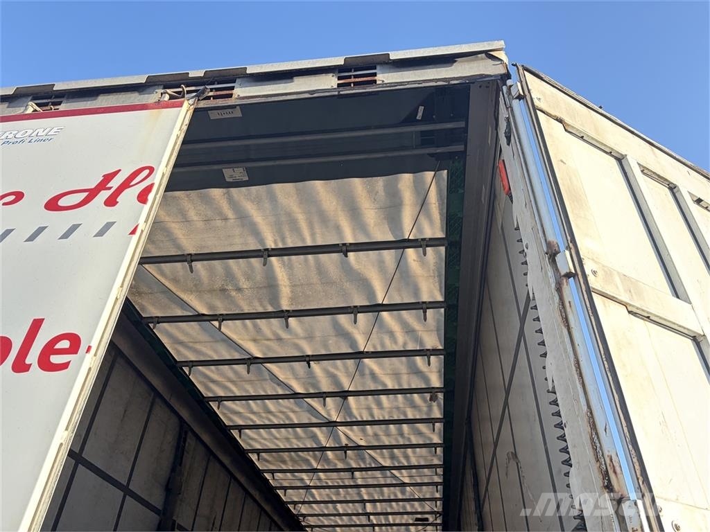 Krone 3 aks Gardin trailer Semi remorque à rideaux coulissants (PLSC)