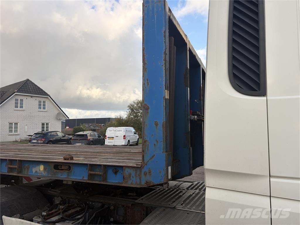 L A G 3 aks udtrækstrailer نصف مقطورة مسطحة منخفضة