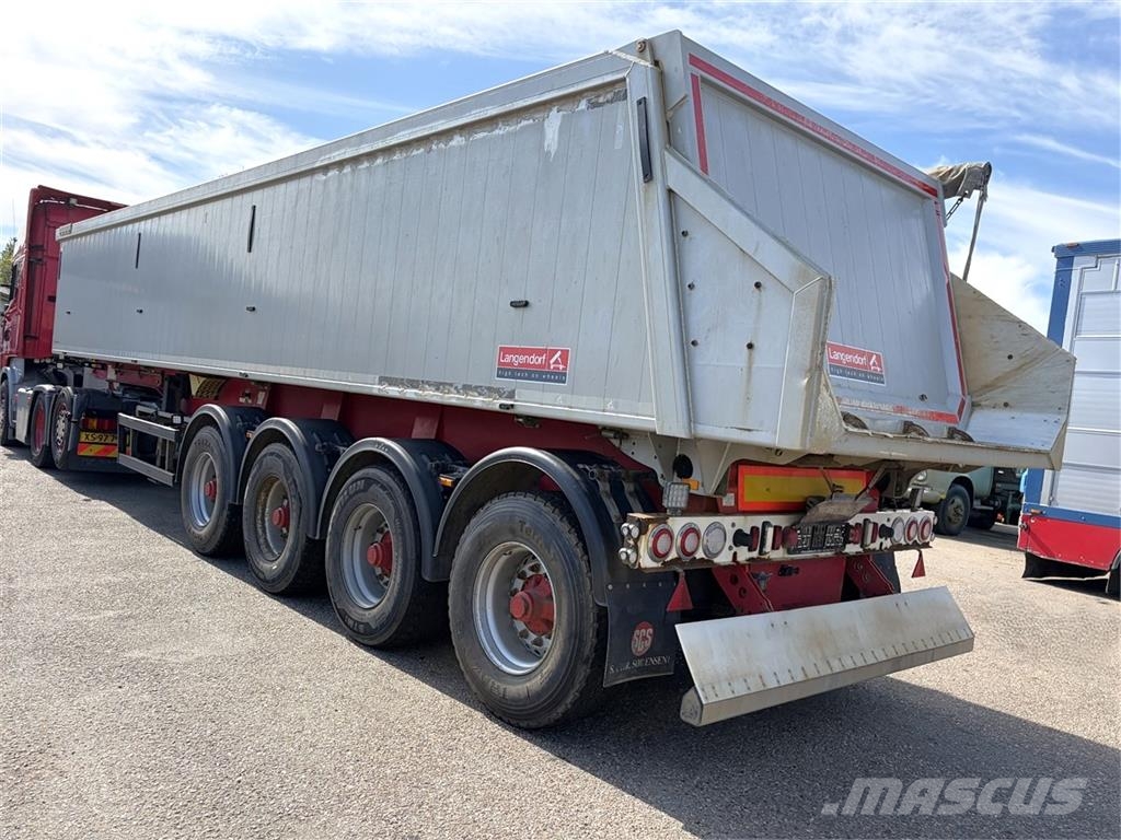 Langendorf 4 aks tip trailer Semirremolques de volteo
