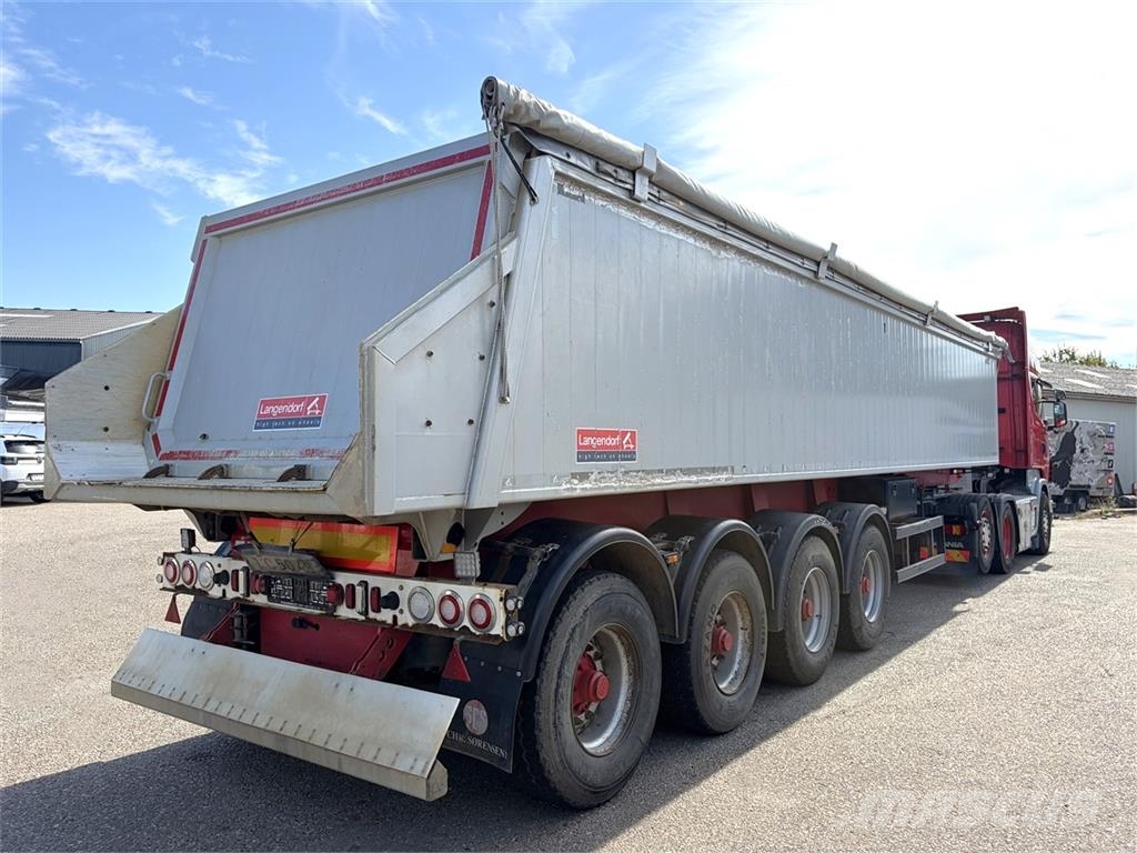 Langendorf 4 aks tip trailer Semirremolques de volteo
