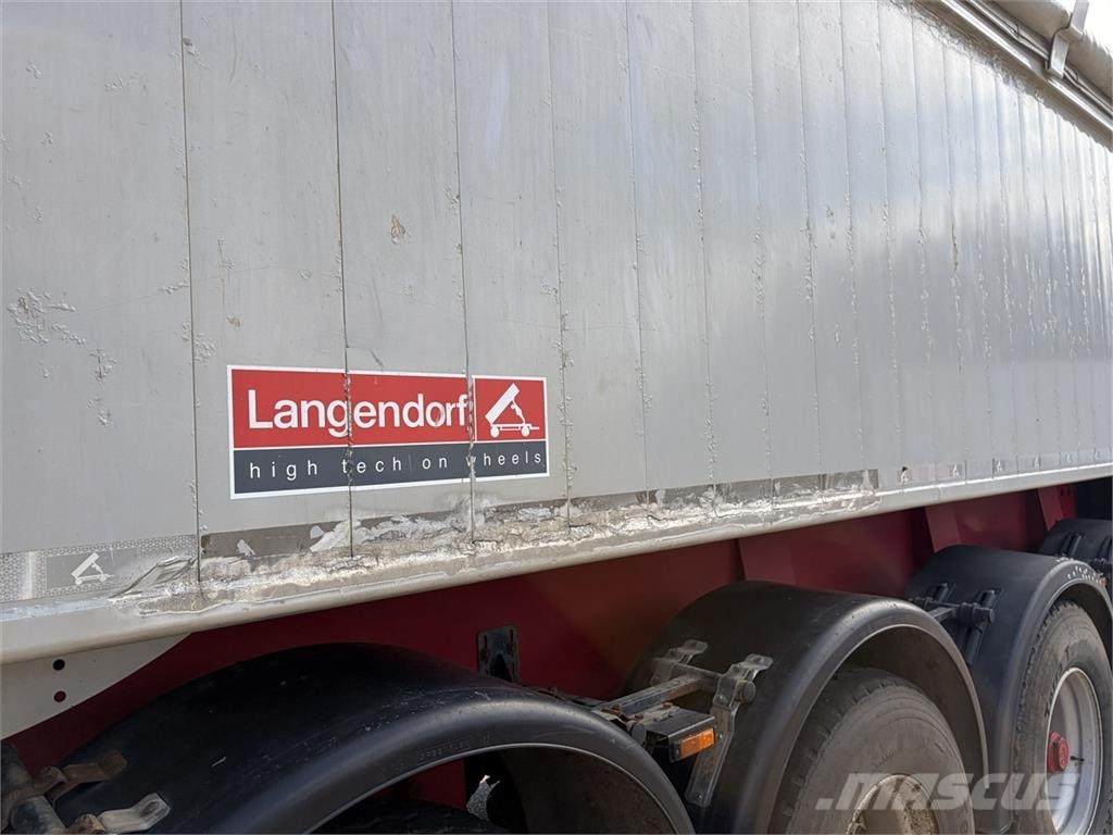 Langendorf 4 aks tip trailer Semirremolques de volteo