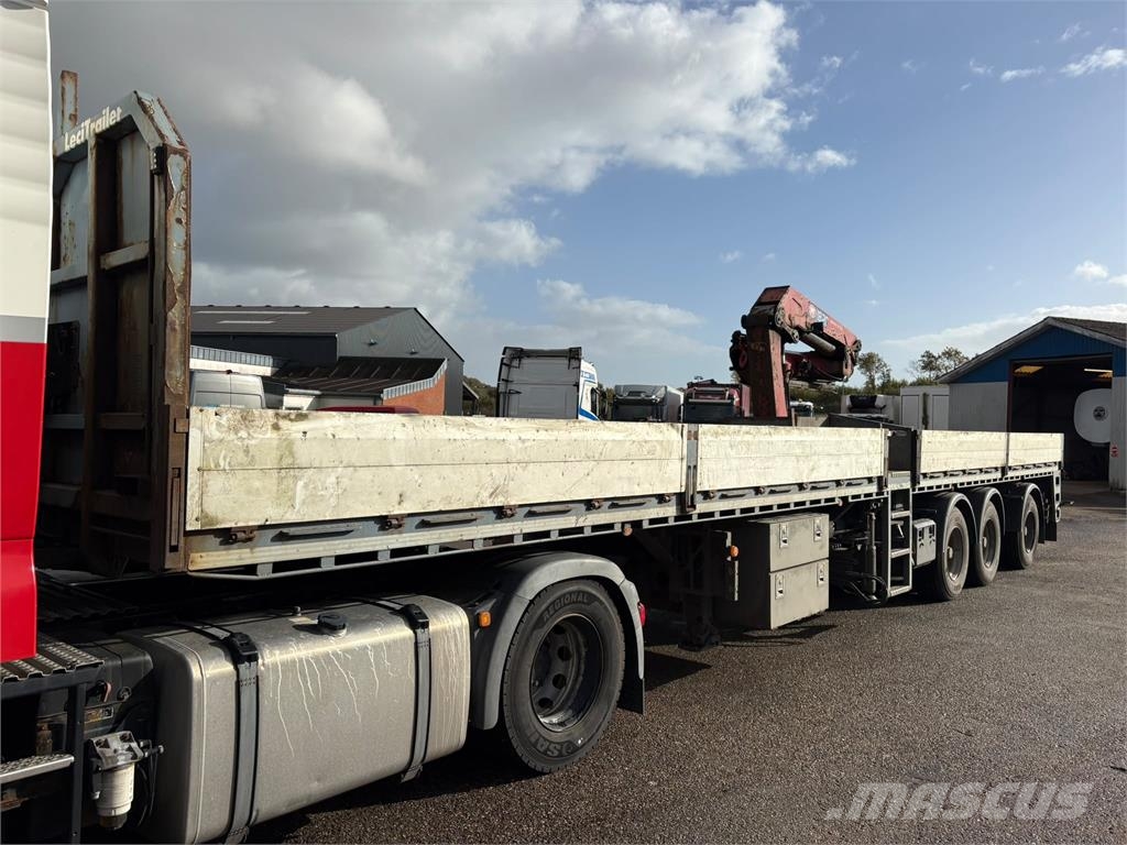 Leci 3aks fast lad m- HIAB 1820 Ostale poluprikolice