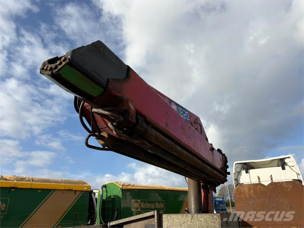 Leci 3aks fast lad m- HIAB 1820 Ostale poluprikolice