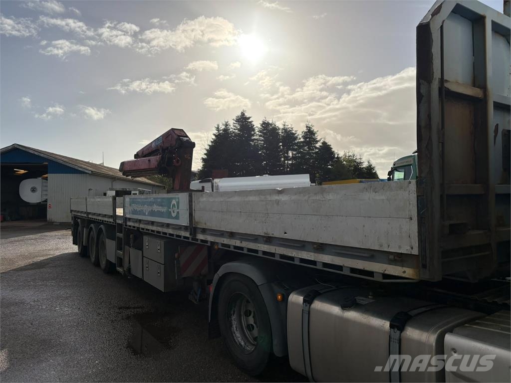 Leci 3aks fast lad m- HIAB 1820 Ostale poluprikolice