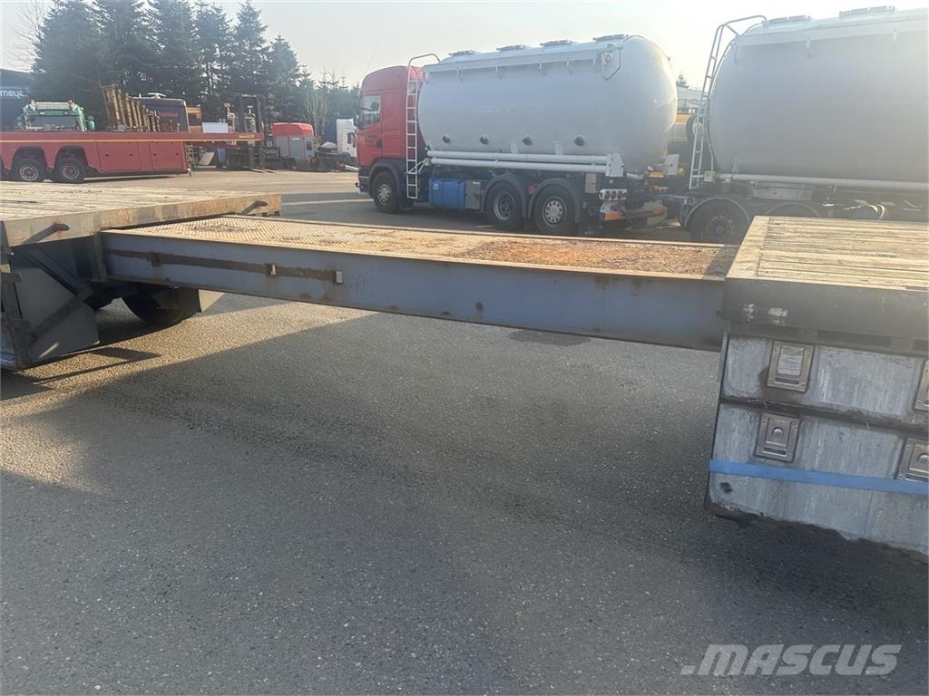 Leci 4 aks Udtrækstrailer udtræk Semirremolques de carga baja