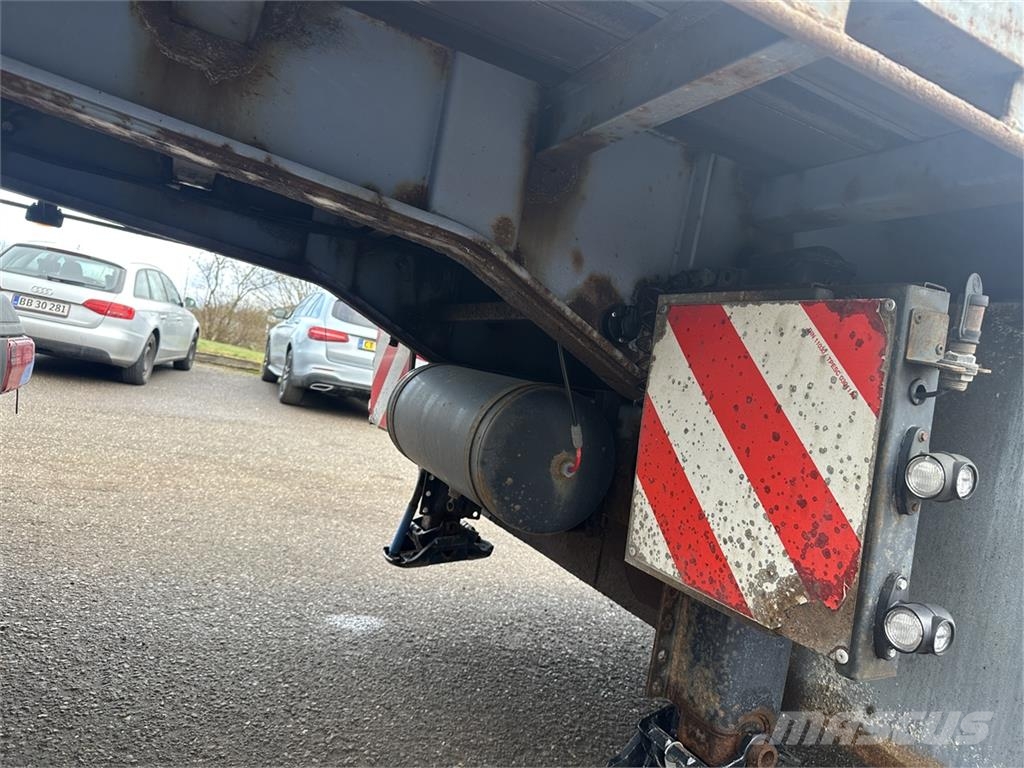 Leci 4 aks Udtrækstrailer udtræk Semirremolques de carga baja