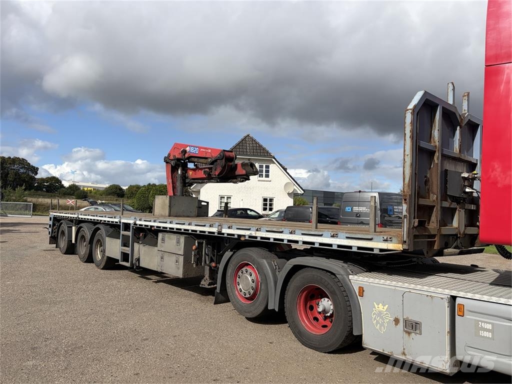 Leci Kran trailer HMF 1820 Overige opleggers