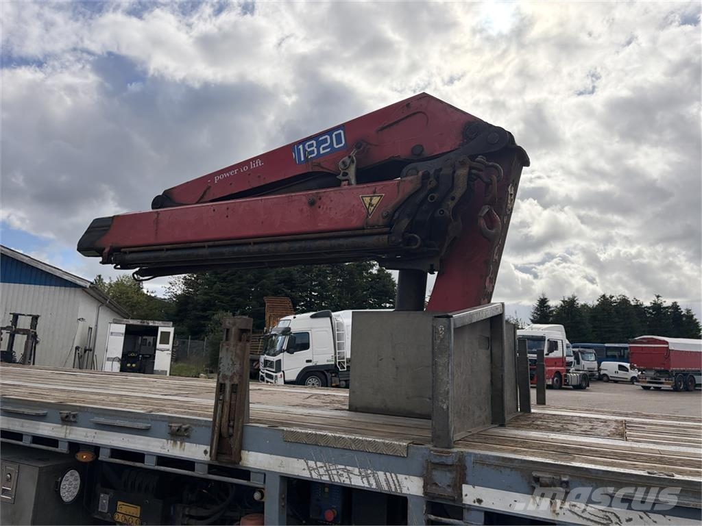Leci Kran trailer HMF 1820 Overige opleggers
