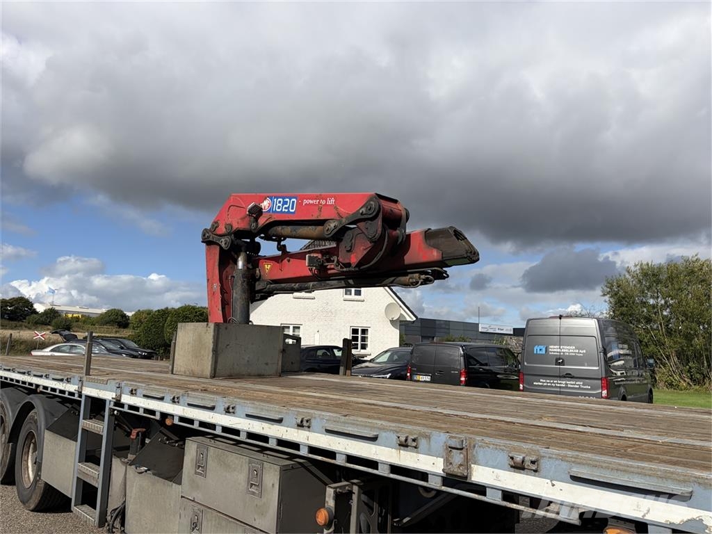 Leci Kran trailer HMF 1820 Overige opleggers