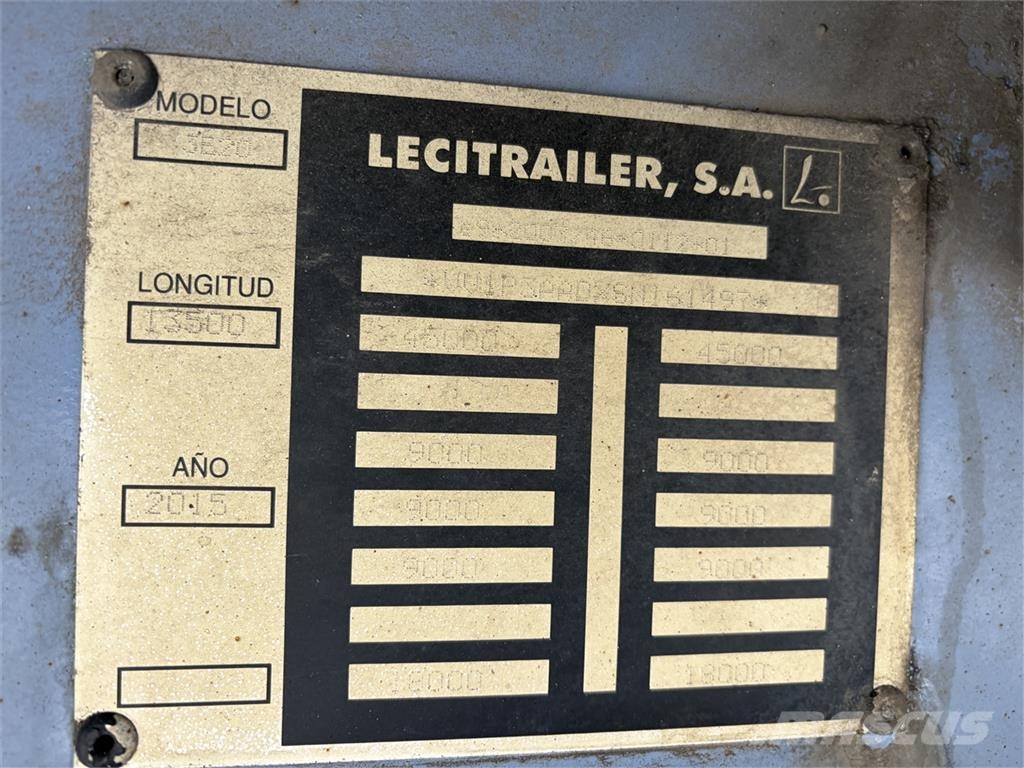 Leci Kran trailer HMF 1820 Overige opleggers