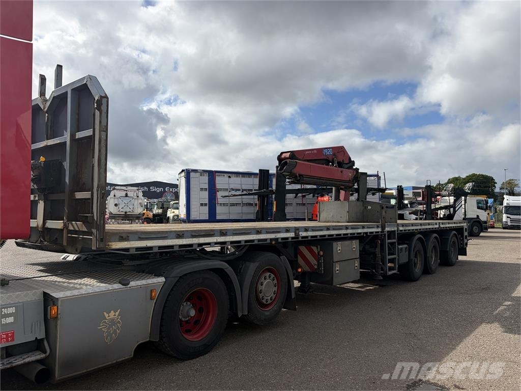 Leci Kran trailer HMF 1820 Overige opleggers