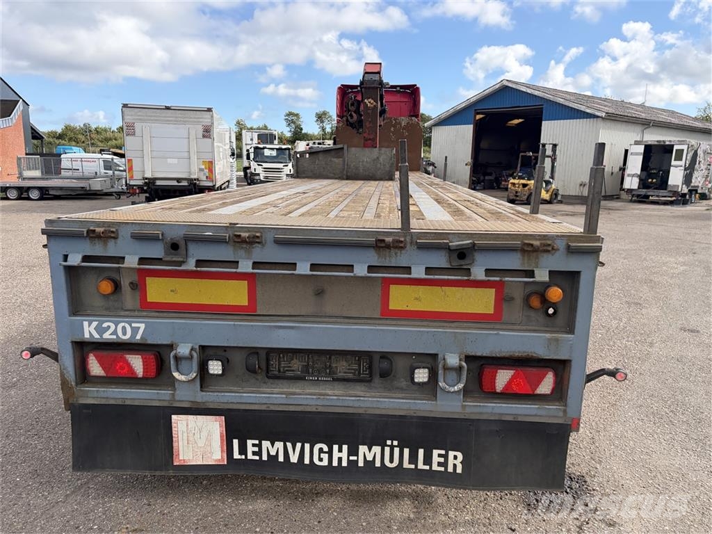 Leci Kran trailer HMF 1820 Overige opleggers