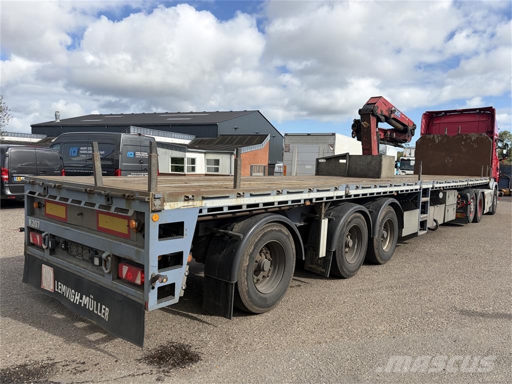 Leci Kran trailer HMF 1820 Overige opleggers