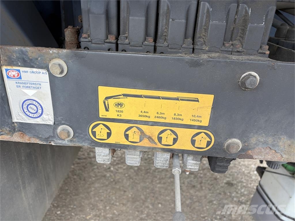 Leci Kran trailer HMF 1820 Overige opleggers