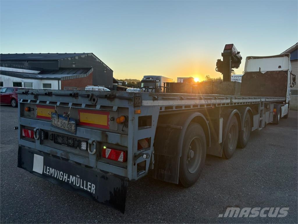 Leci Kran trailer m- HMF 1820 Kitos puspriekabės