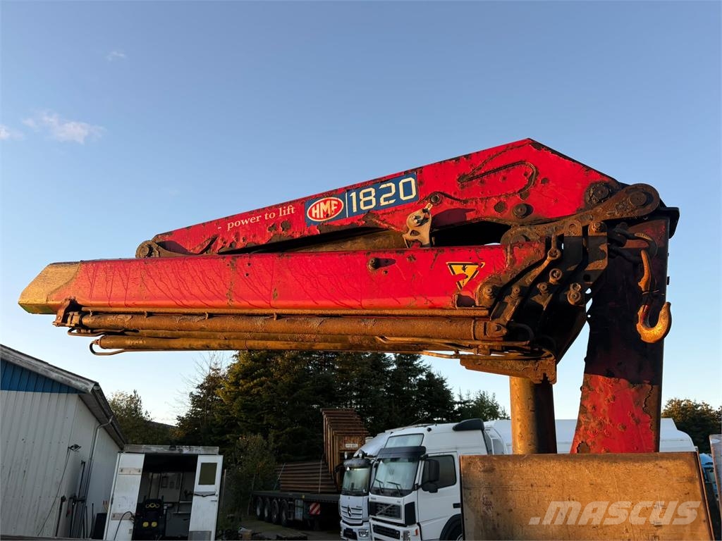 Leci Kran trailer m- HMF 1820 Kitos puspriekabės