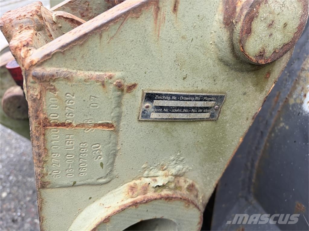 Liebherr L544 4x4 Hjullæsser med Hydraulik spil Priekiniai karjerų ekskavatoriai