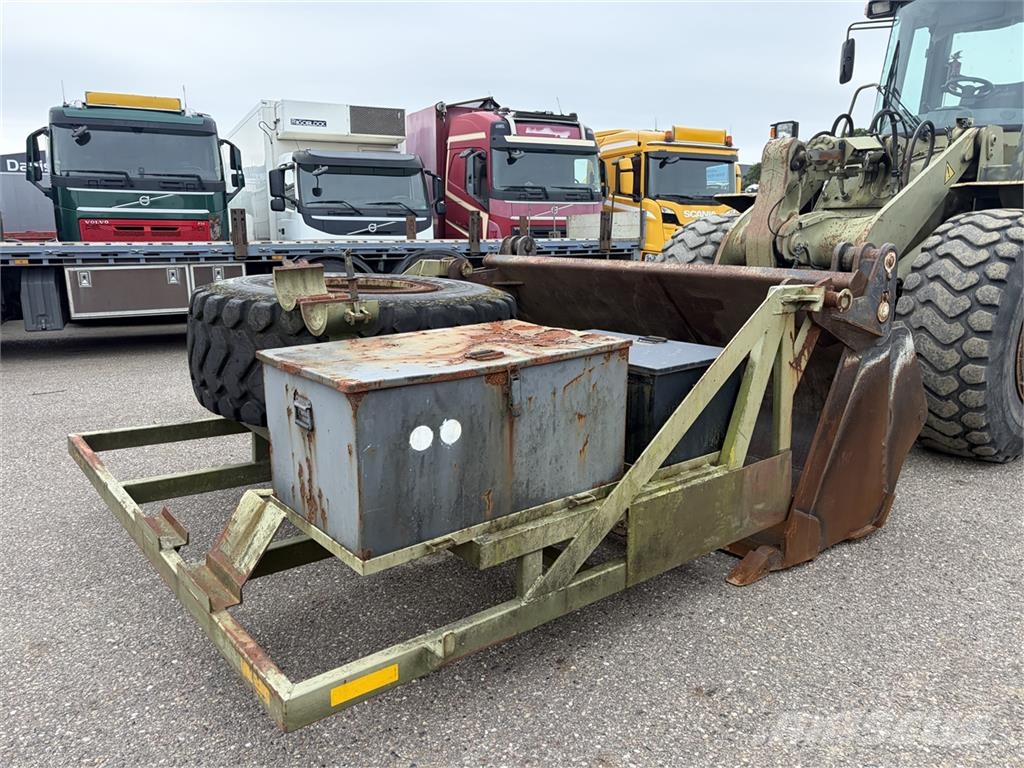 Liebherr L544 4x4 Hjullæsser med Hydraulik spil Priekiniai karjerų ekskavatoriai