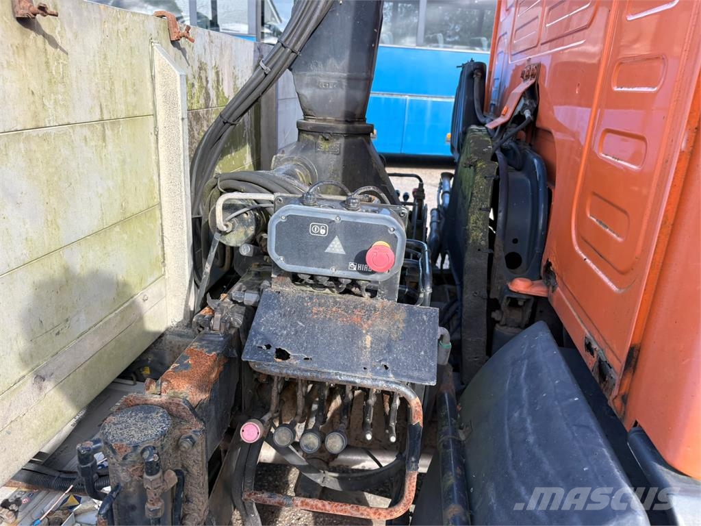 MAN 2aks Fast lad m- HIAB 035 Kranwagen