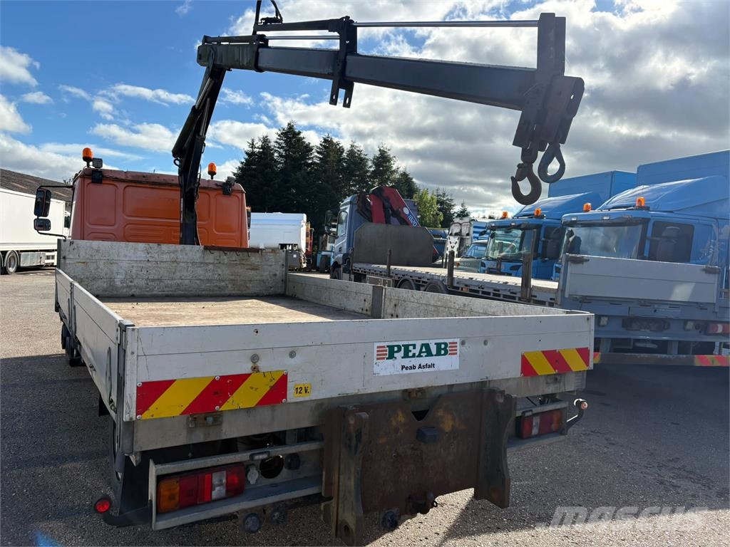 MAN 2aks Fast lad m- HIAB 035 Kranwagen