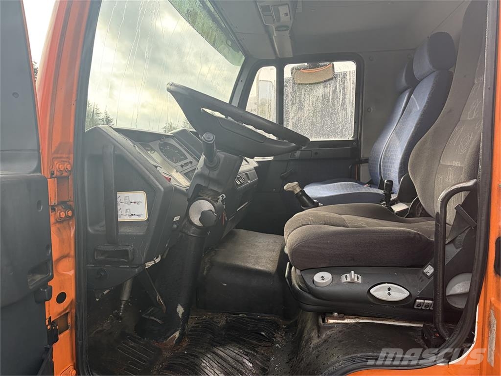 MAN 2aks Fast lad m- HIAB 035 Smagās mašīnas ar celtni