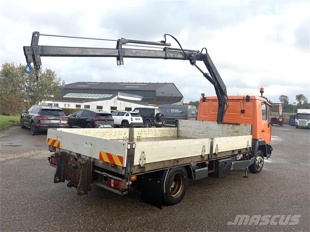 MAN 2aks Fast lad m- HIAB 035 Smagās mašīnas ar celtni
