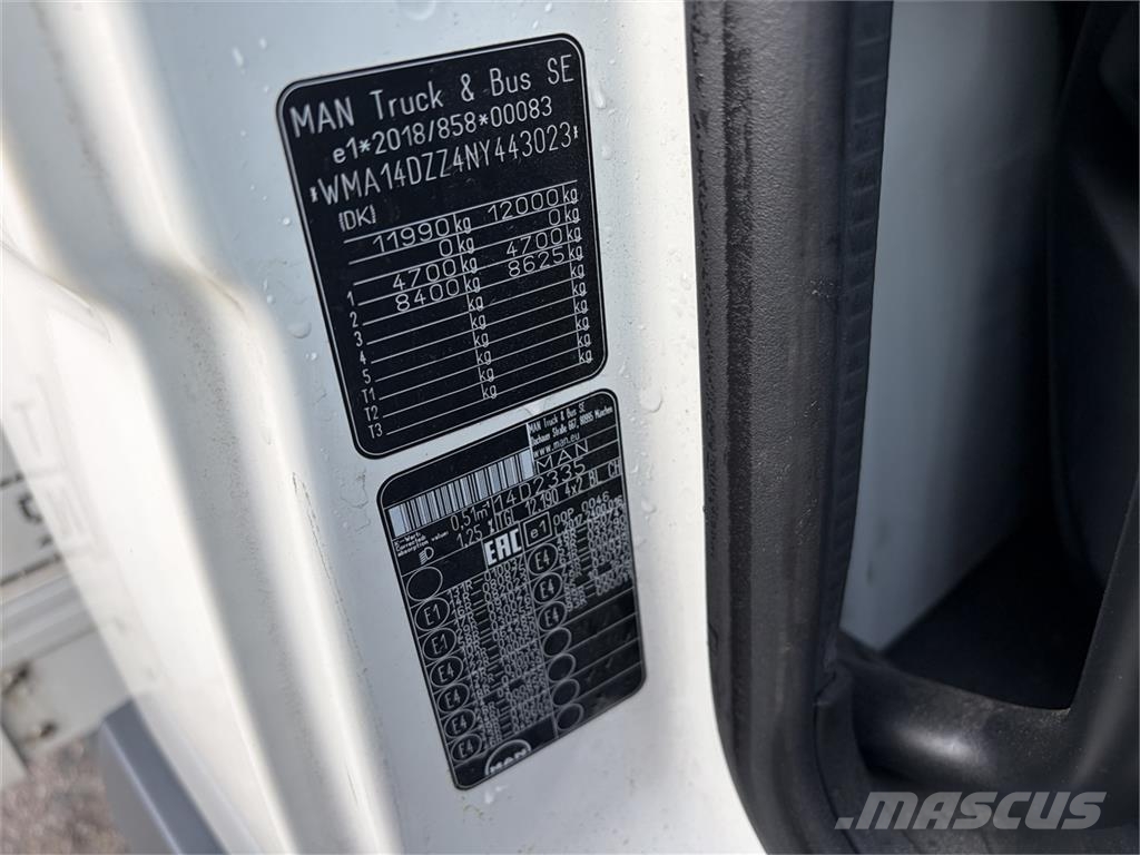 MAN TGL 12.190 4x2 Box Skapbiler